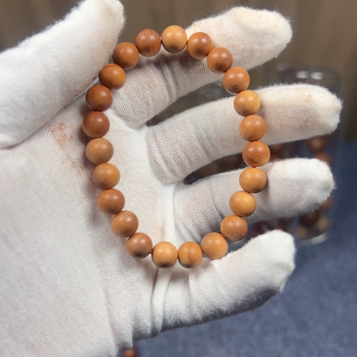 檀香木老山檀香08黑肉微暇奶香浮水