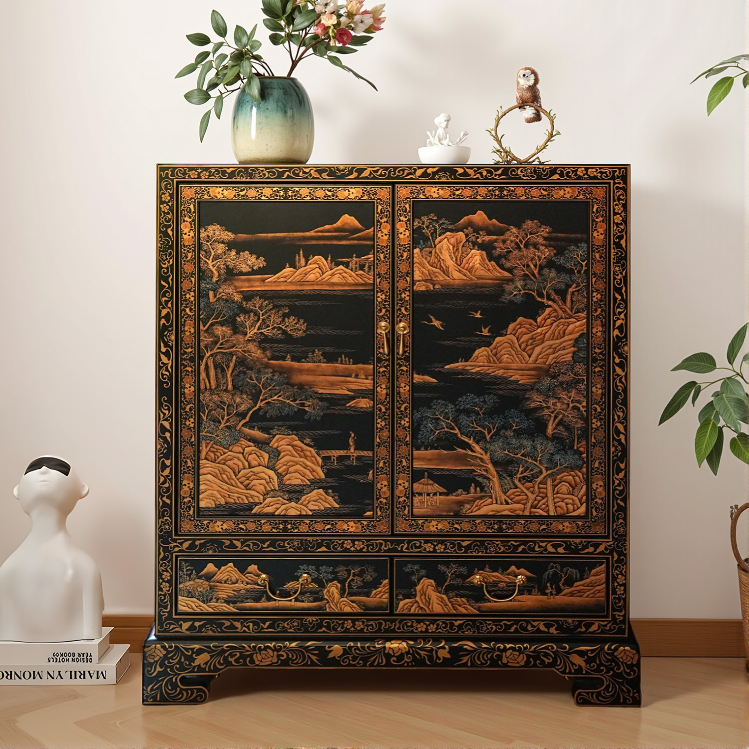 【本尼家】TS70玄关柜长95*宽41*高111cm