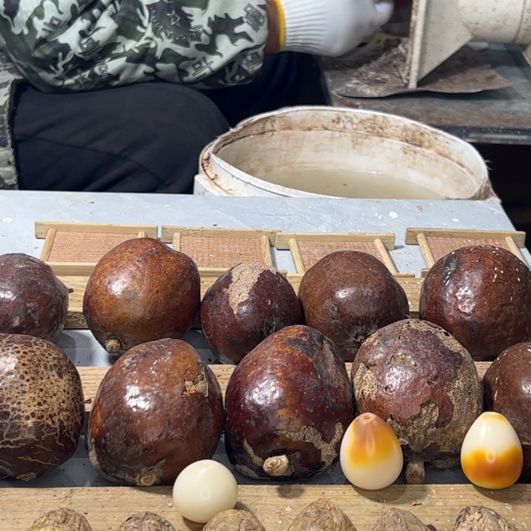 千眼菩提吊坠白*手工