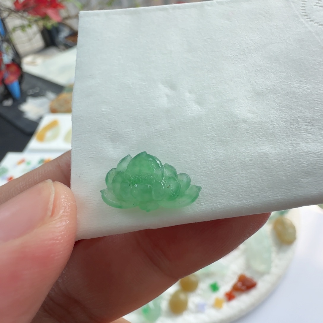 定制翡翠未镶嵌定制翡翠毛货不退不换