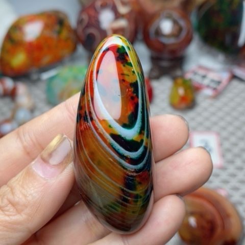 未镶嵌玛瑙/玉髓珠宝奇石用****8