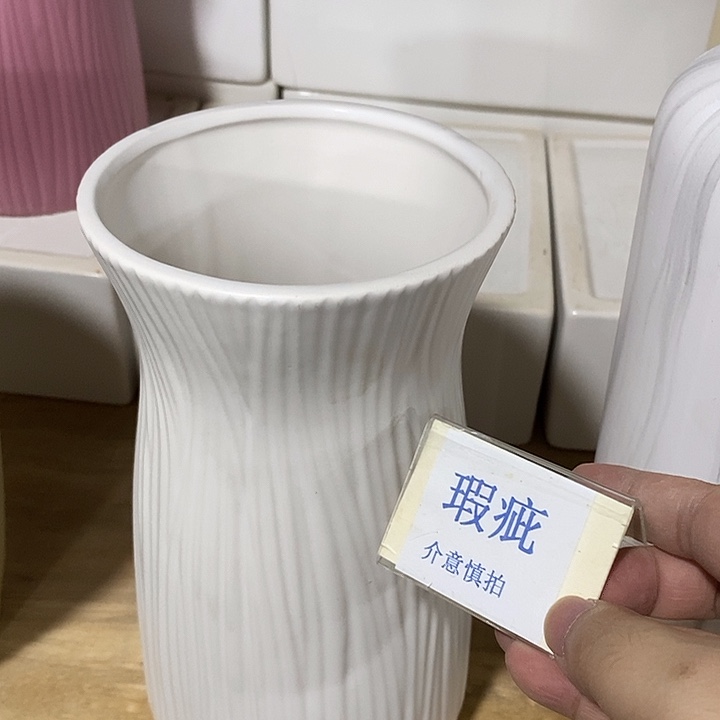 紫砂花盆多肉瑕疵盆有孔。