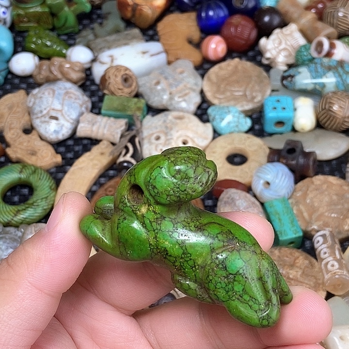 和田玉未镶嵌颈饰91