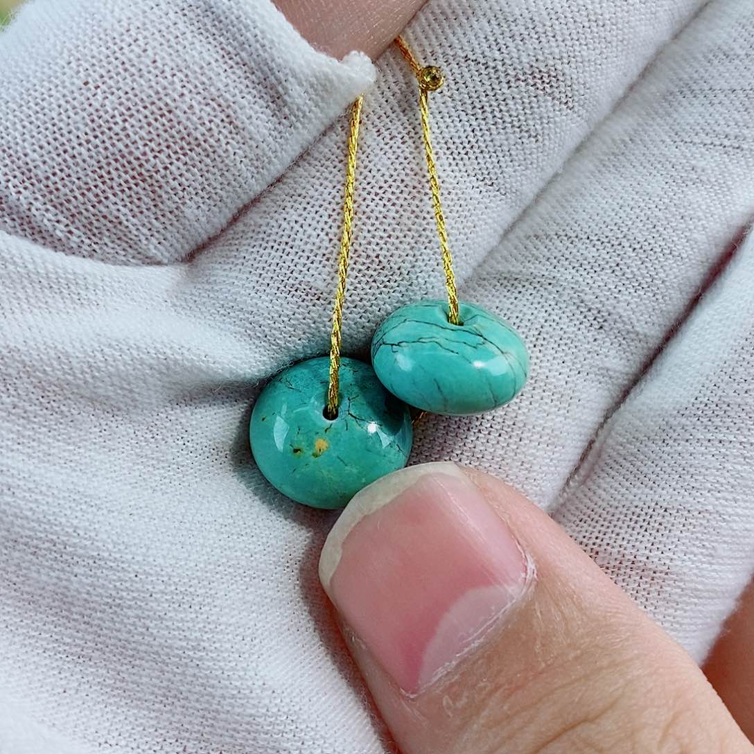 未镶嵌绿松石珠宝奇石