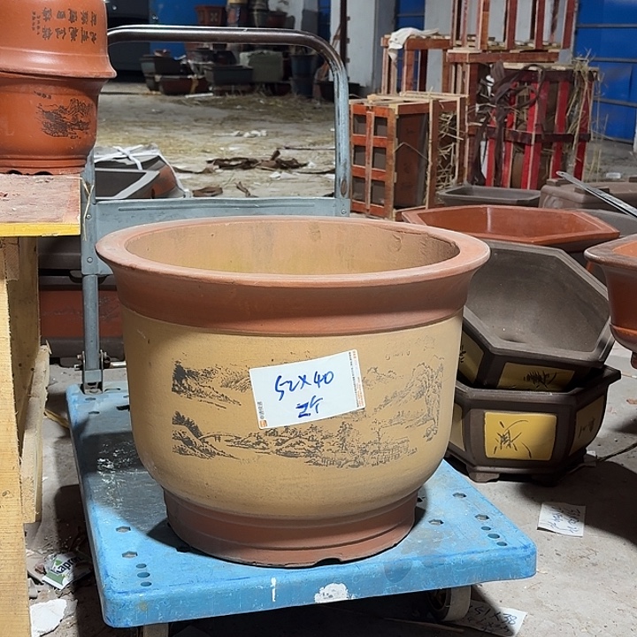 紫砂花盆紫砂花盆