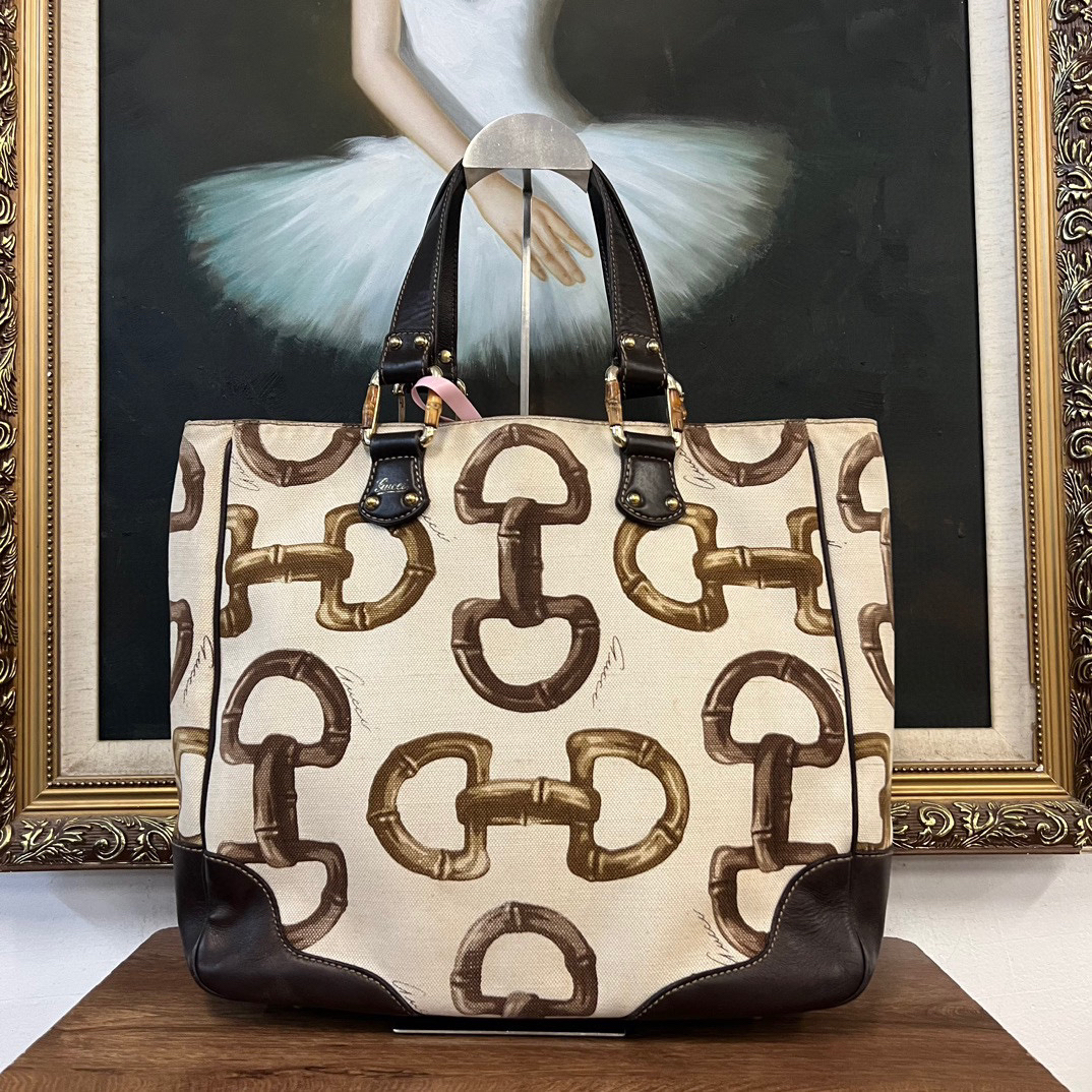 95新 GUCCI/古驰 古驰手提吧/85625/尺寸38*31