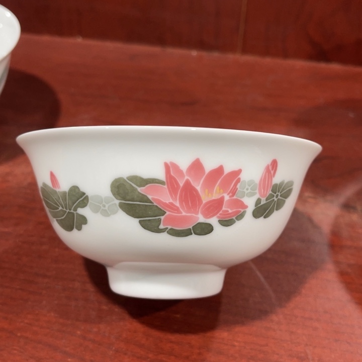 釉下手绘高温瓷12.5厘米