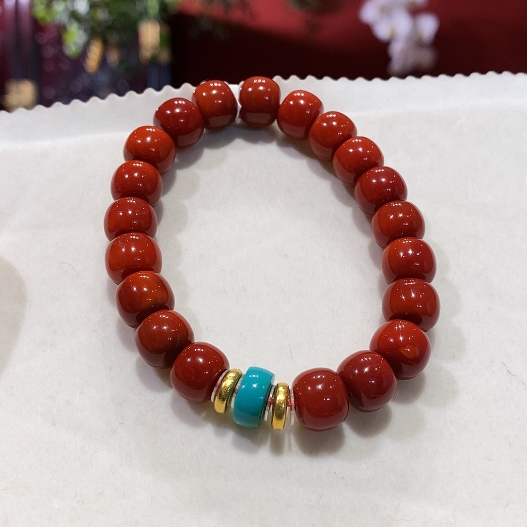 南红玛瑙未镶嵌手串