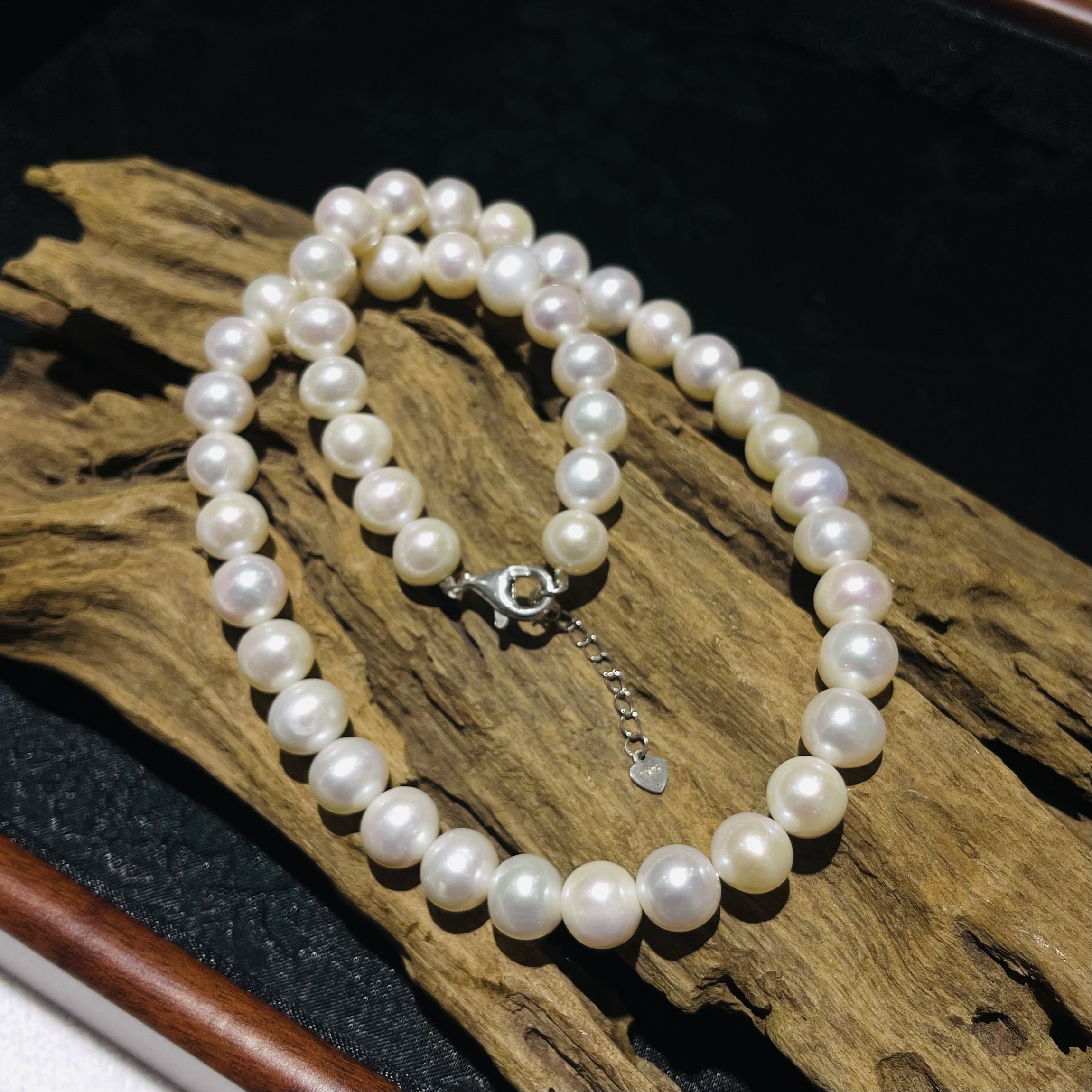 【老郑家】珍珠项链 约9mm 多样性发一件