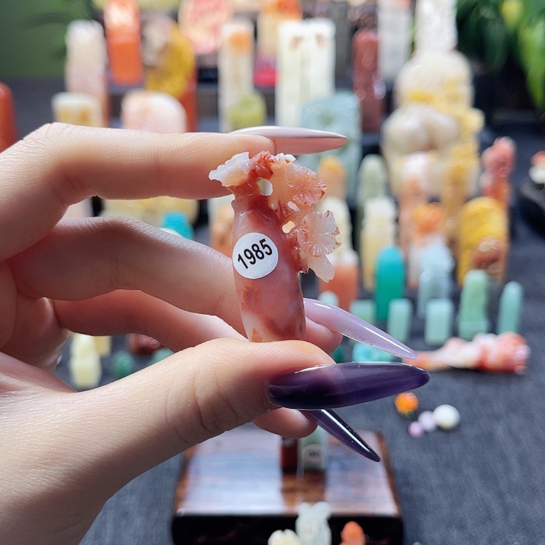 昌化石印石玛**卡1985。     