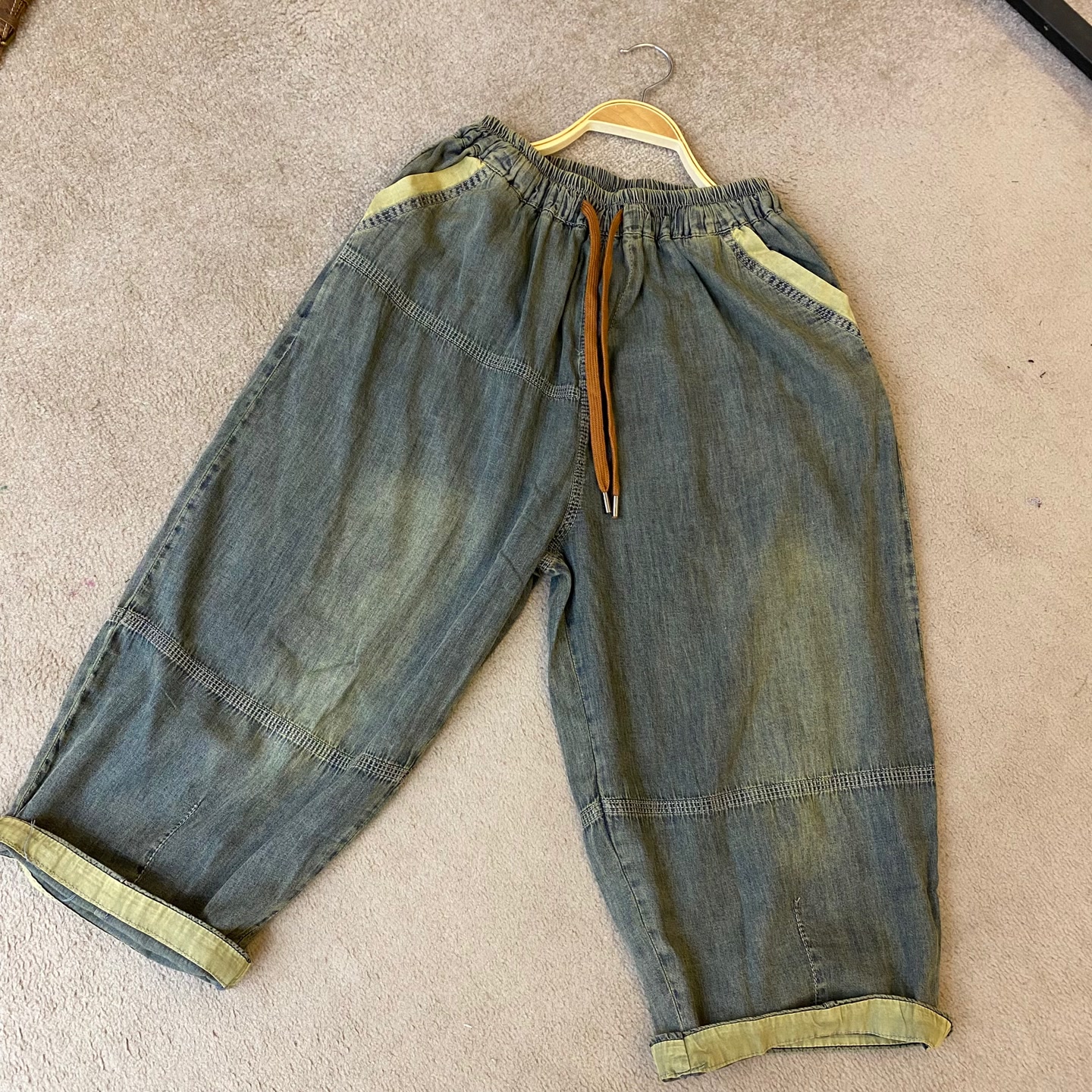 【冰冰一号店】5505新款薄料牛仔七分裤女裤