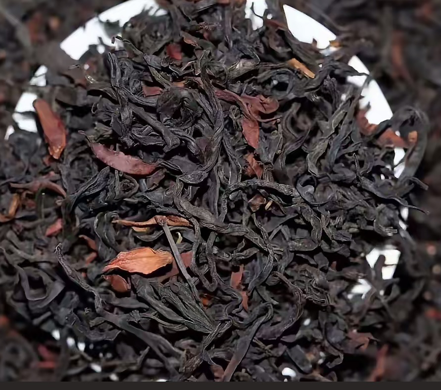 2025年 森林野生古树晒红100g 散料 普洱茶红茶 冰岛产区