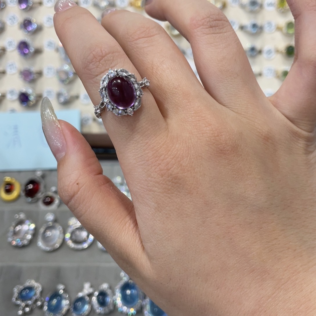 蛇纹石玉戒指吊坠项链银S925镶嵌中****0