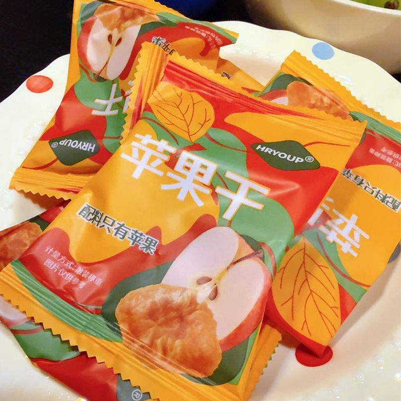 【盒子鲜生】15g/包 三蒸三晒苹果干 烟台红富士 独立包装口感软糯