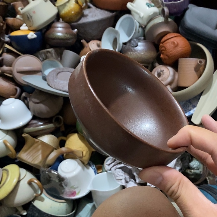 瓷片荷花的小尾巴都要