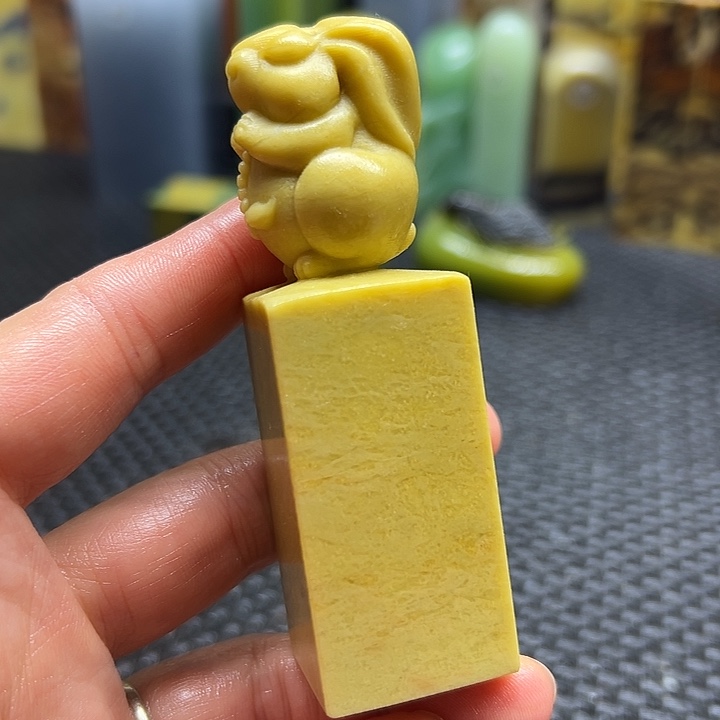 一***育青田石印章石印章石