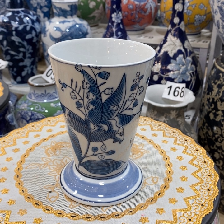 【闪购商品】摆件陶瓷花插高15摆件