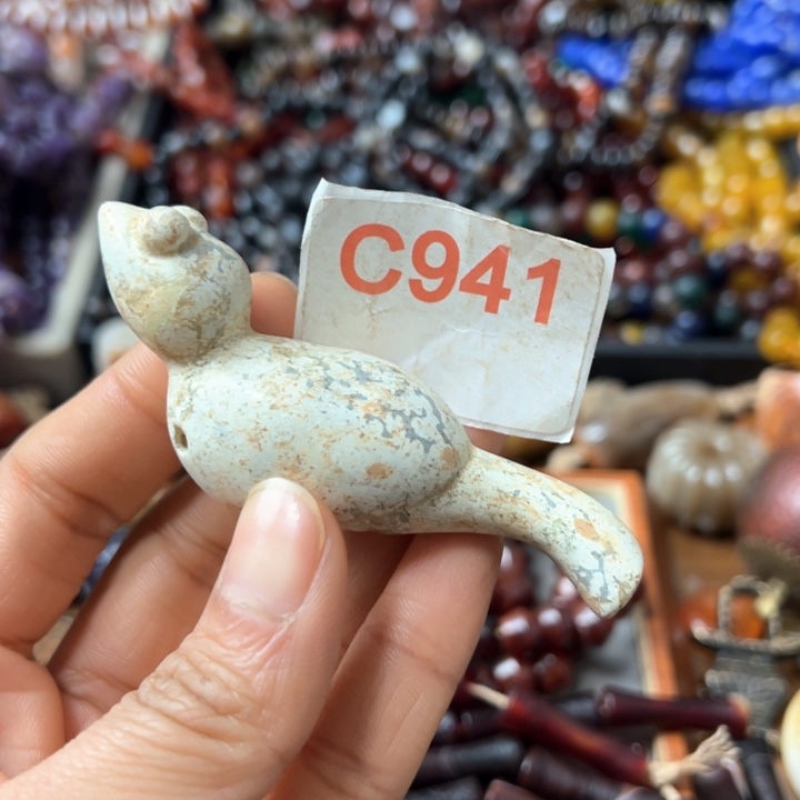 和田玉（糖玉）颈饰未镶嵌