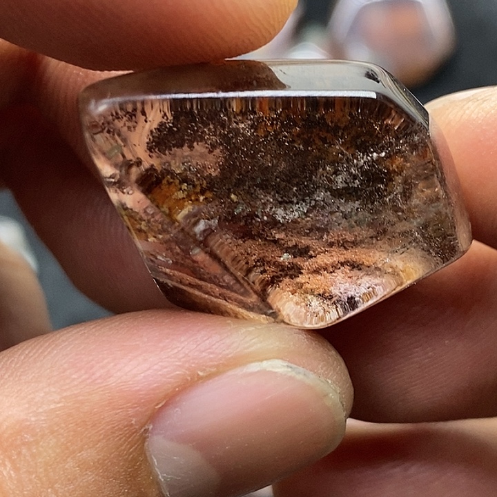 未镶嵌水晶珠宝半成品