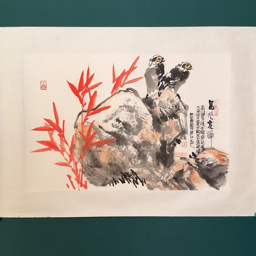 国画邹老师的作品