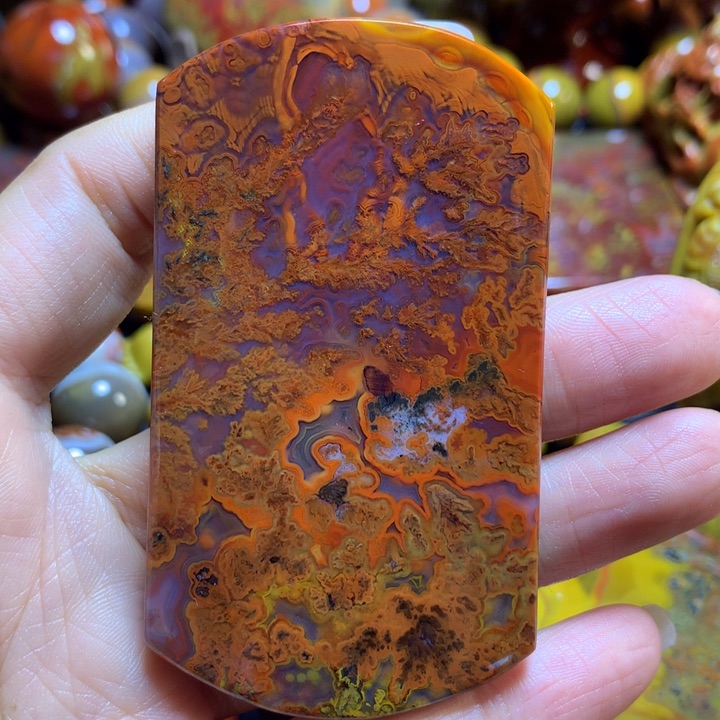 玛瑙/玉髓战国红吊坠未镶嵌