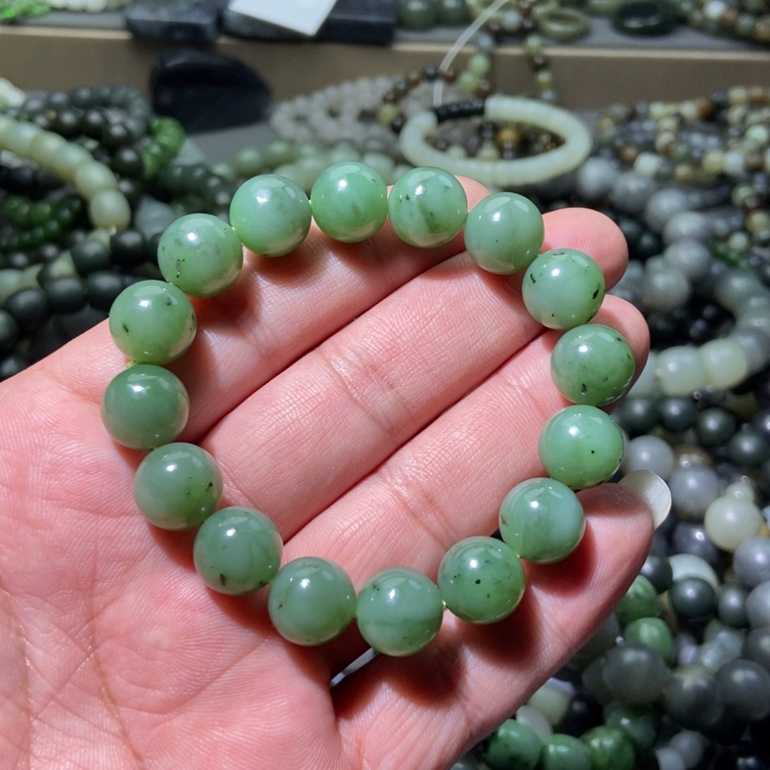 和田玉手链未镶嵌