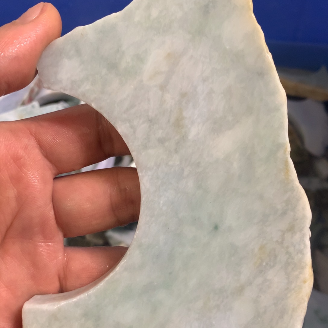 翡翠裸石翡翠边角料