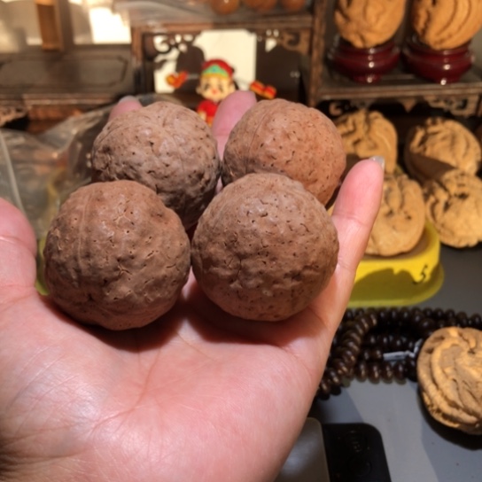 ༺***༻橄榄核吊坠三瓣金刚菩提4颗