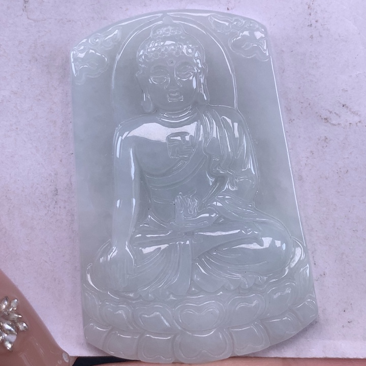 颈饰未镶嵌翡翠阿弥陀佛