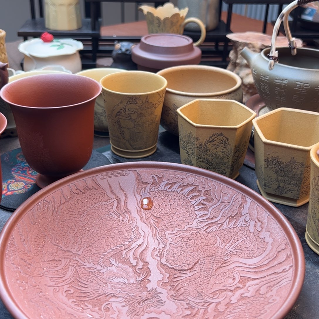 好***安紫砂茶壶紫砂主人杯