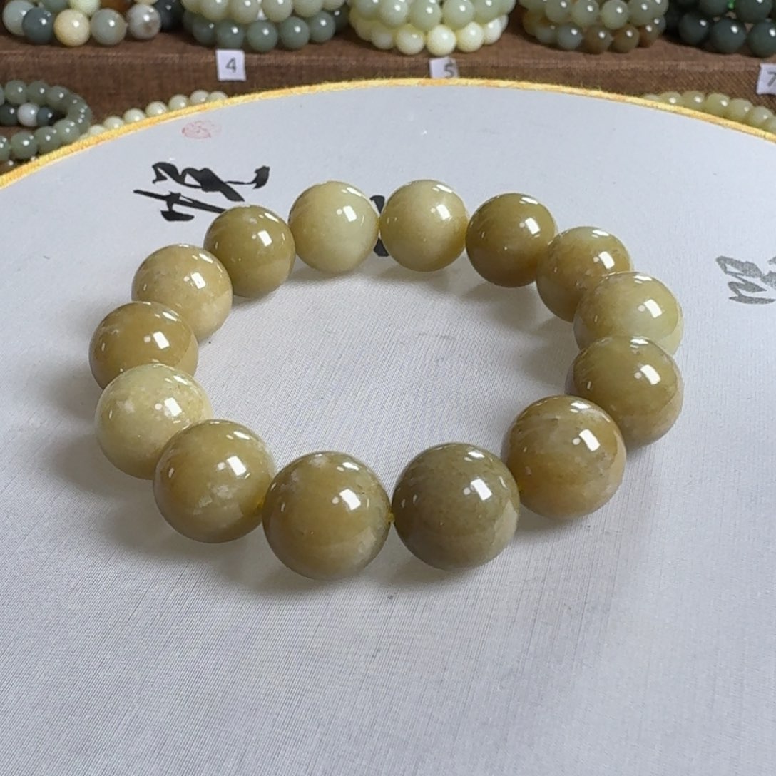 和田玉（糖玉）手链未镶嵌