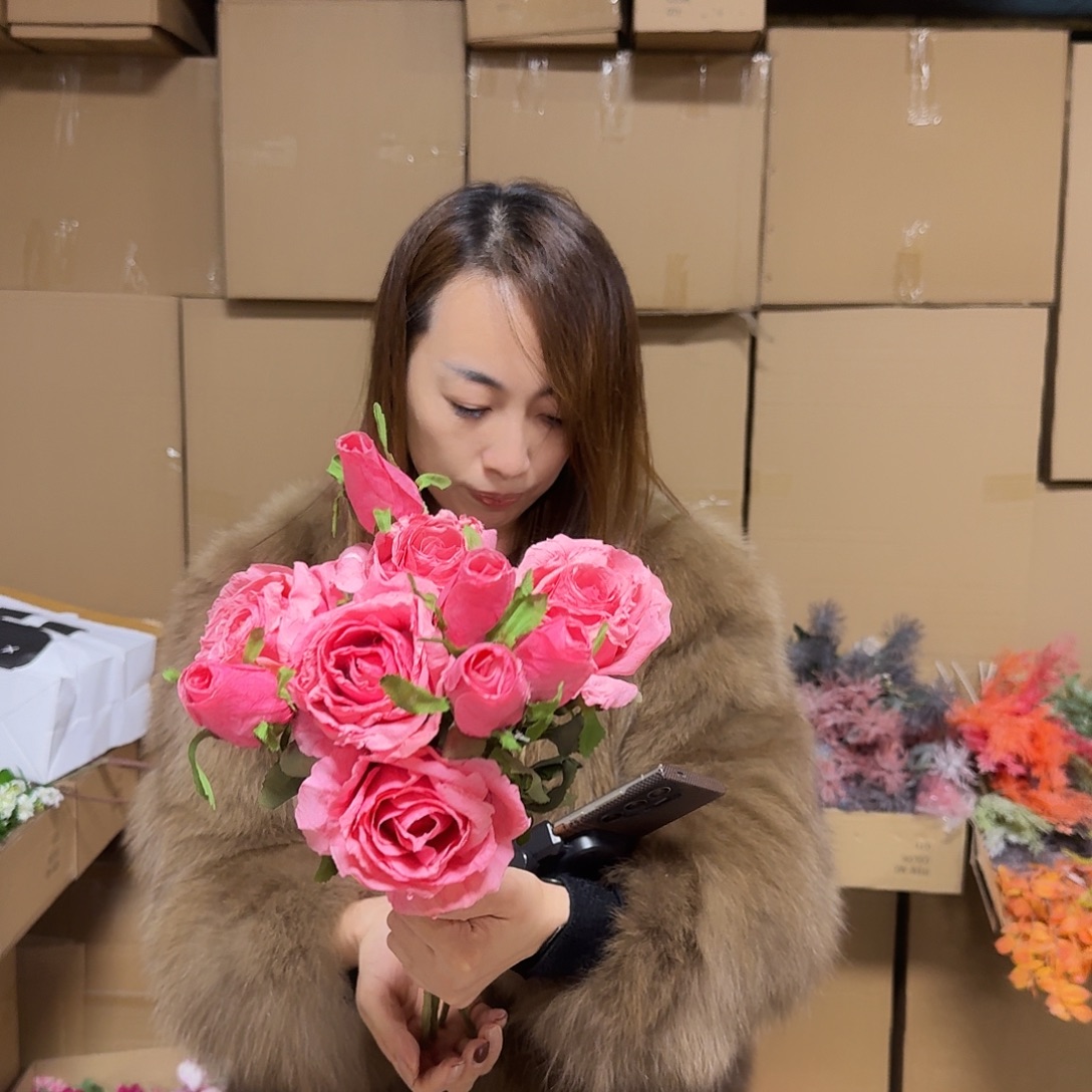 190号「闪购」仿真花，公主请下单