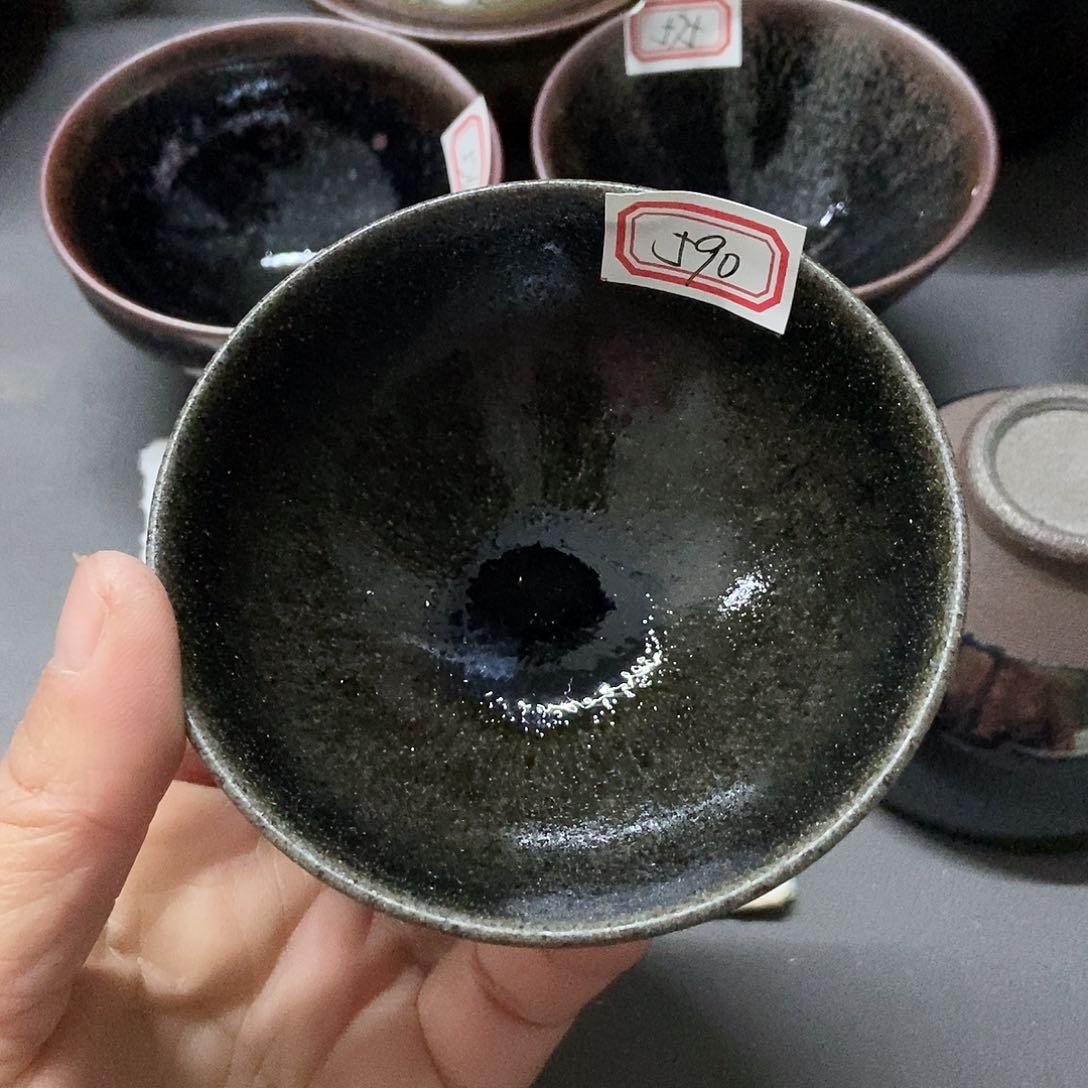 茶盏590 建窑建盏磨底微瑕