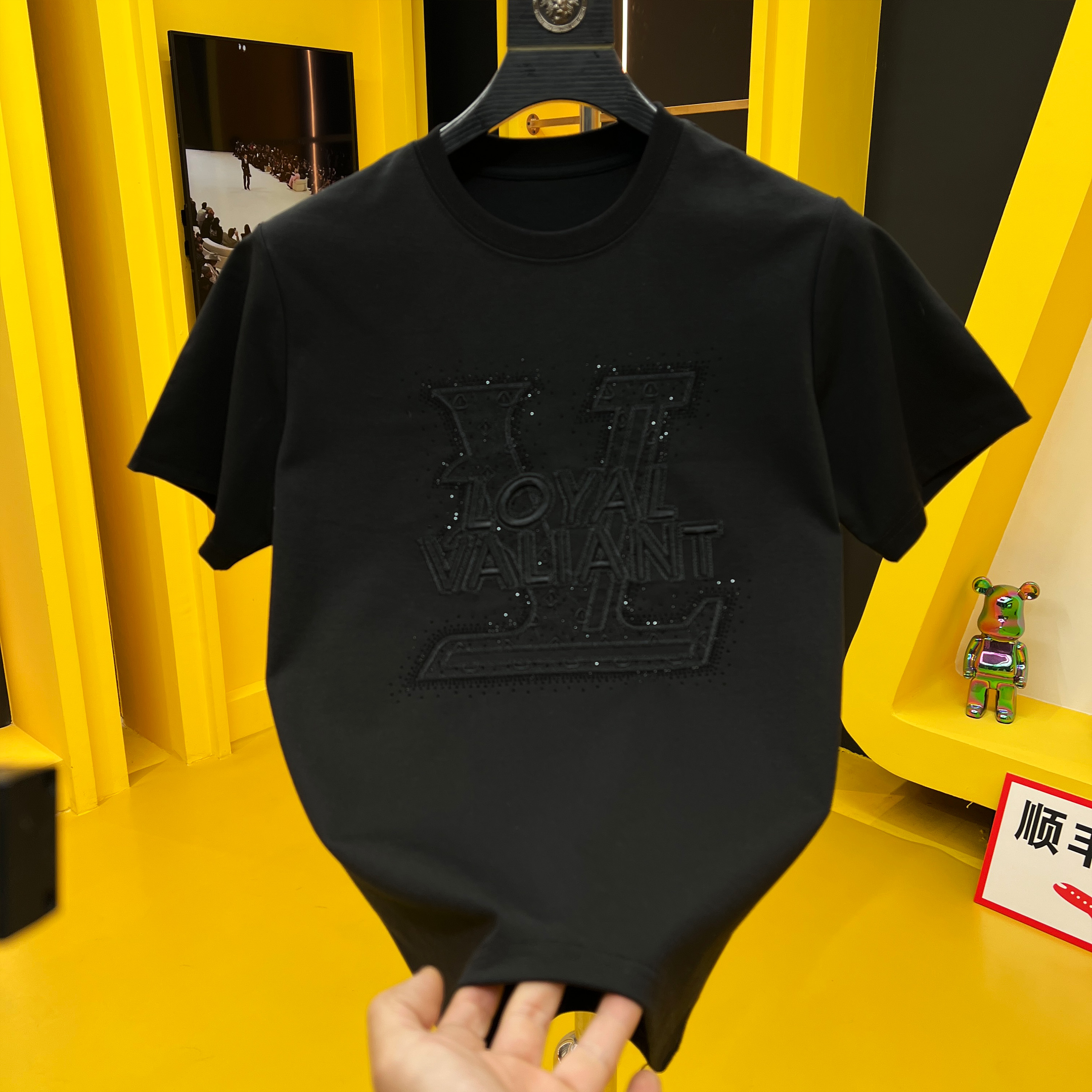 8841#夏季新款圆领短袖T恤百搭半袖