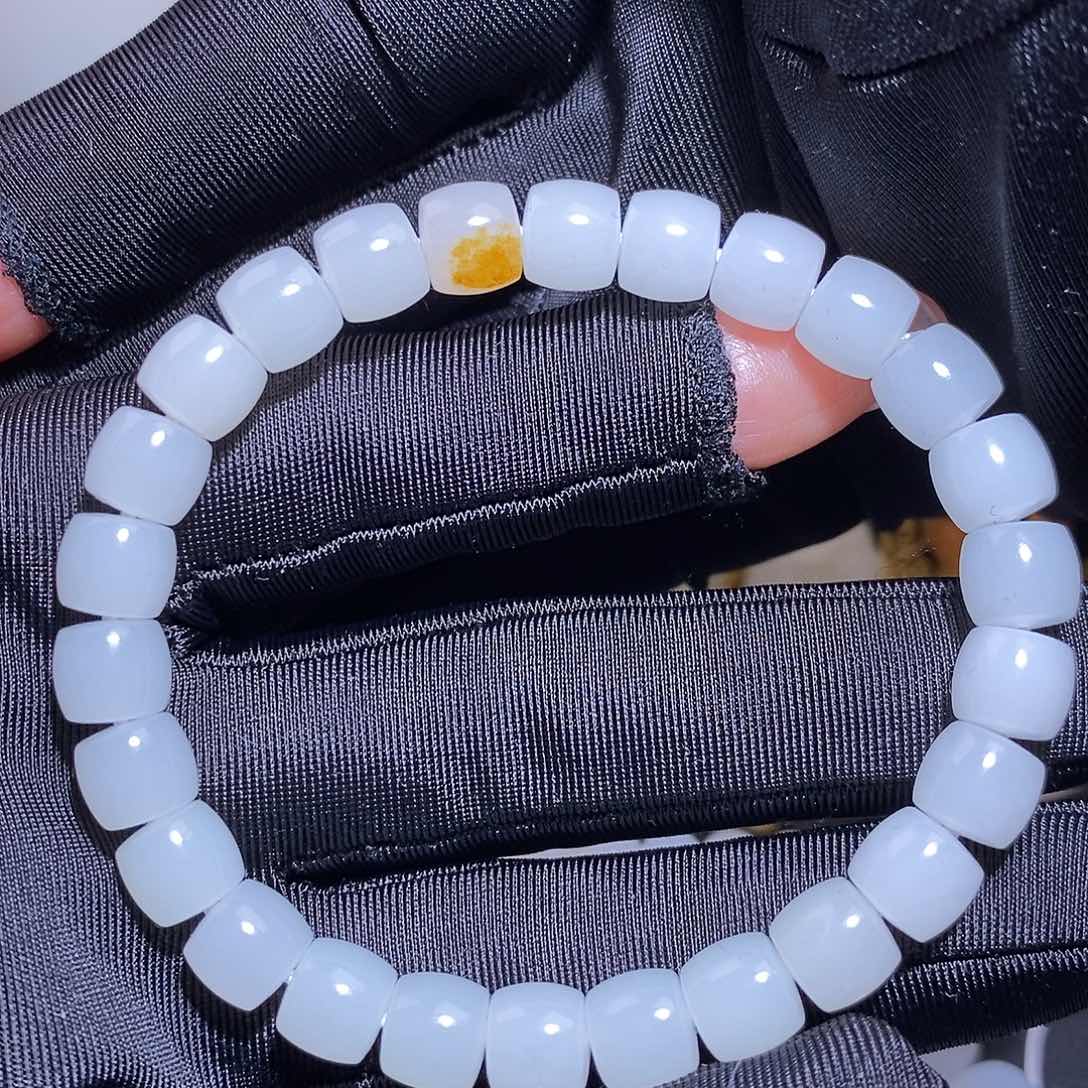 和田玉套链未镶嵌