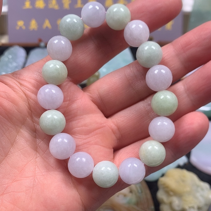 翡翠未镶嵌颈饰手串卡12左右