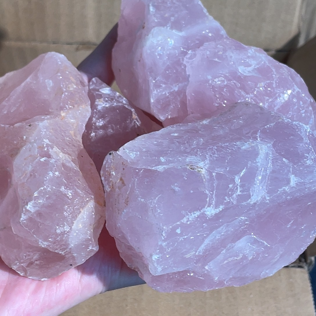 颜***熊未镶嵌水晶手链粉水晶 62号