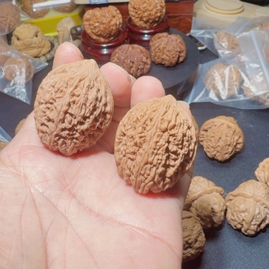 文玩核桃把件大蒜头37