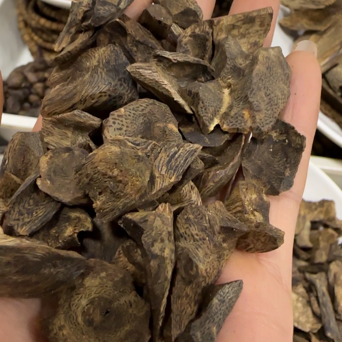 沉香木摆件棋楠沉香天然树丁包壳块料30