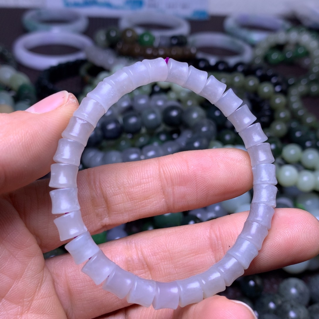 未镶嵌手串和田玉6-7