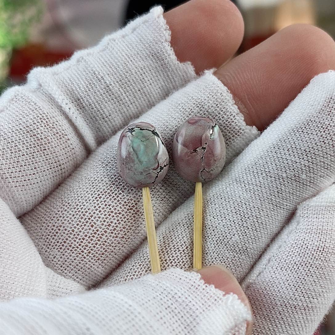 绿松石珠宝奇石未镶嵌