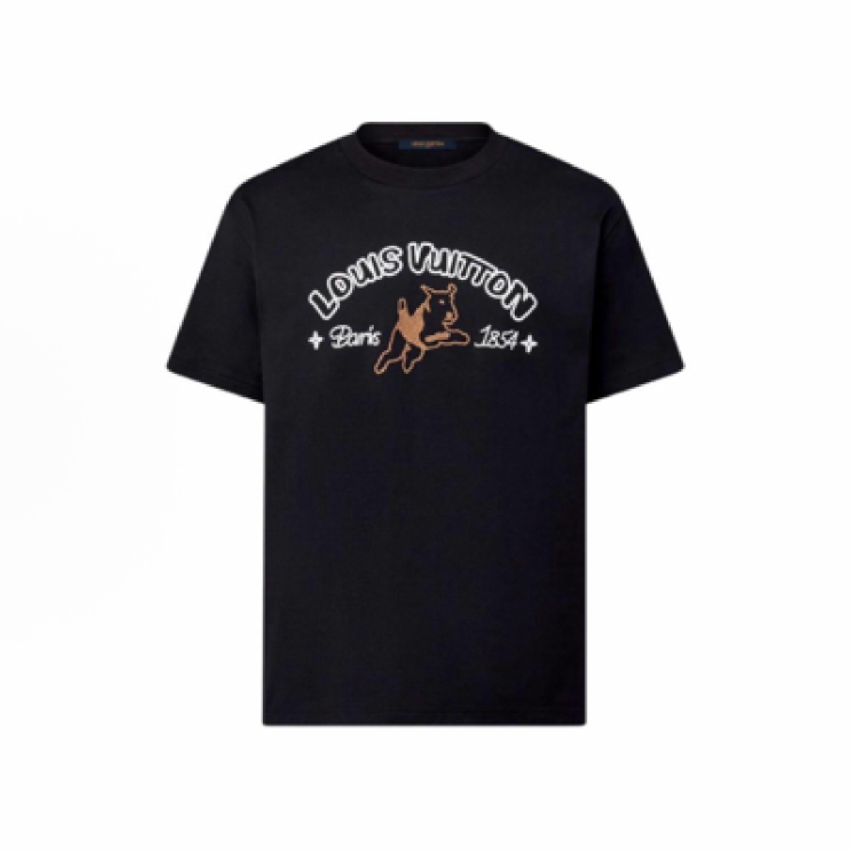 未使用 LouisVuitton/路易威登 24新款小狗图案短袖/S M L码/6888