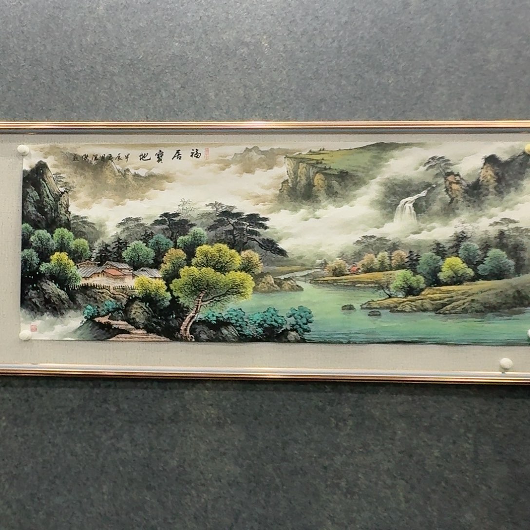 斯***年国画国画亲笔手绘原创