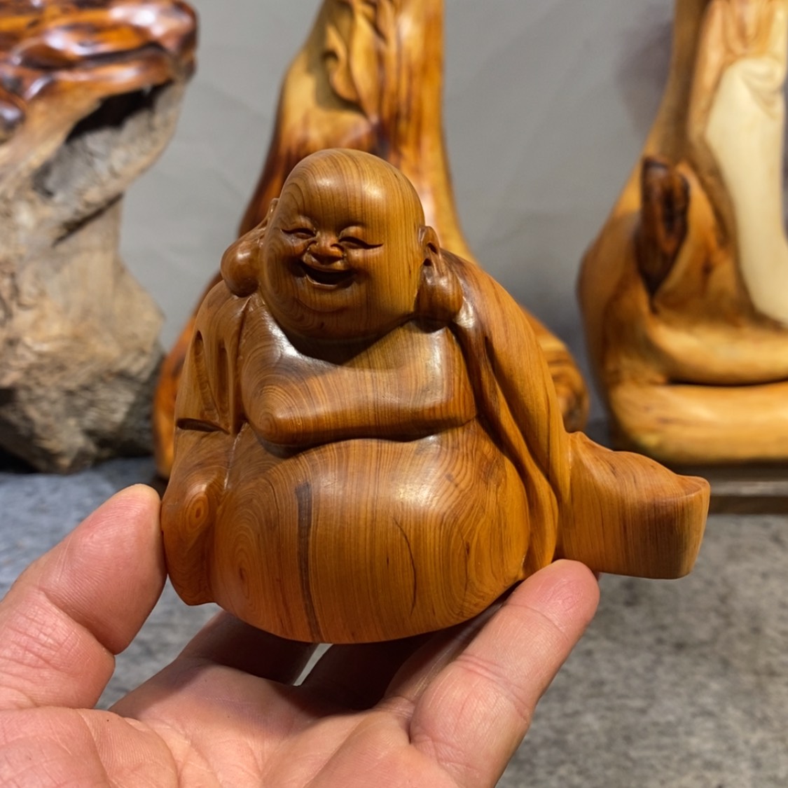 【闪购商品】柏木（崖柏）根雕木雕工艺品摆件家居手把件