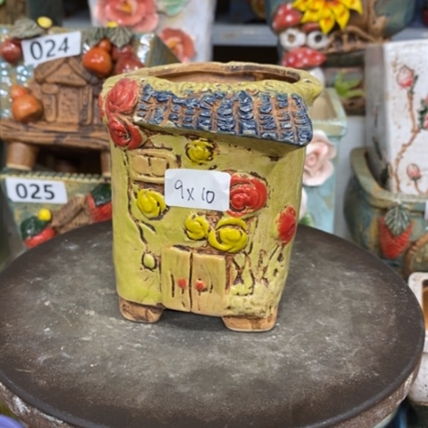 【闪购商品】红陶粗陶材质多肉花盆