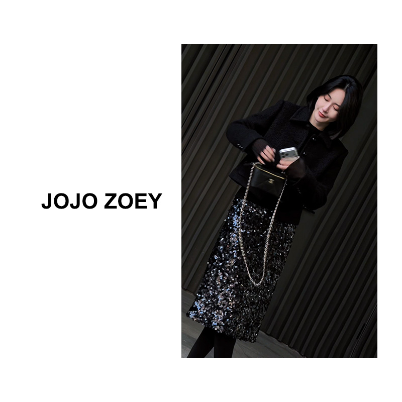 JOJO ZOEY【京城冬日】~小香风外套翻领显瘦百搭羊毛外套wt-4510
