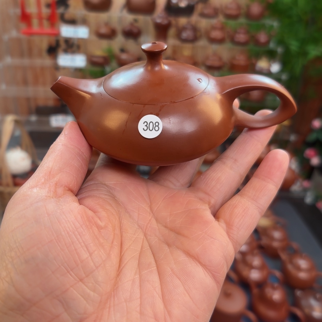 朱泥茶壶朱泥茶壶微瑕100C