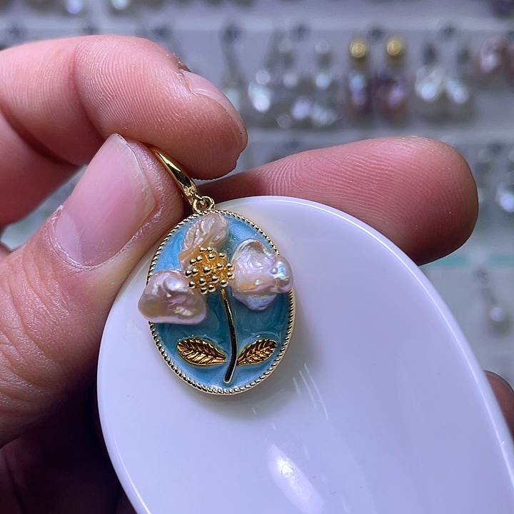 淡水珍珠未镶嵌颈饰08