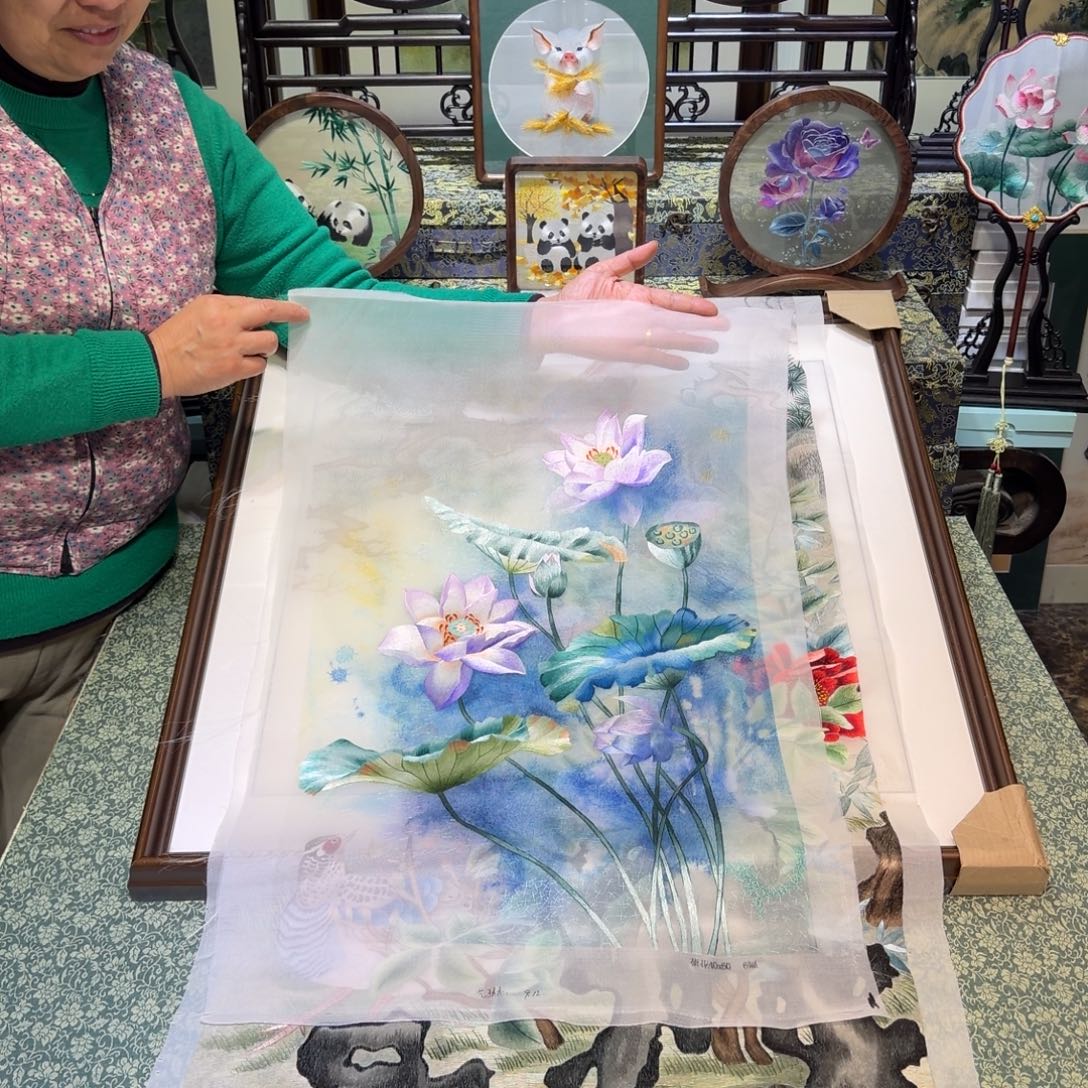 刺绣手工苏绣工艺