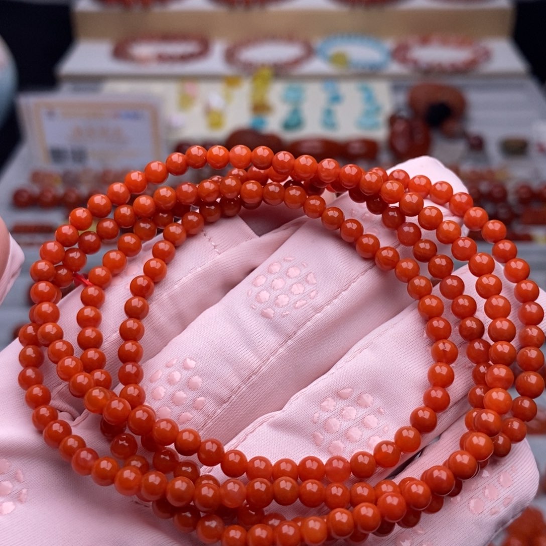 南红玛瑙配饰未镶嵌